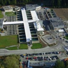 Seymour-Capilano Water Treatment Facility Aerial Overview