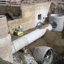 Excavation for Manhole installation